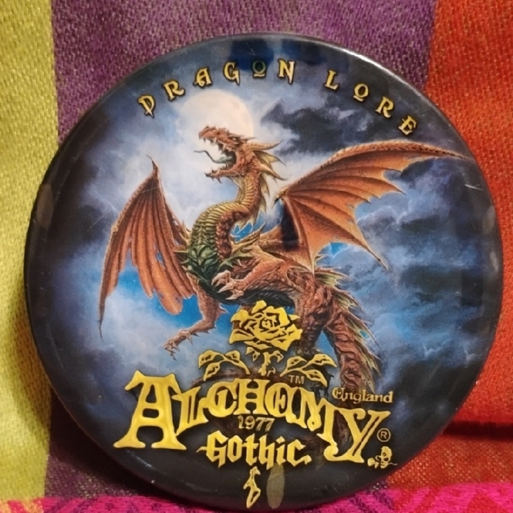 Alchemy Gothic Dragon Lore Coaster Set Of Four